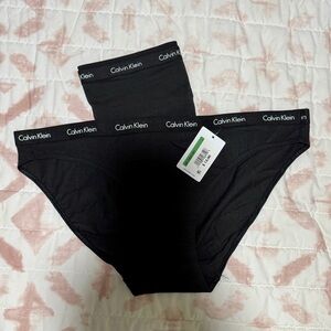 Calvin Klein Black Underwear with Logo Waistband